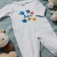 PIJAMA BEBÉ PECECITOS DE COLORES