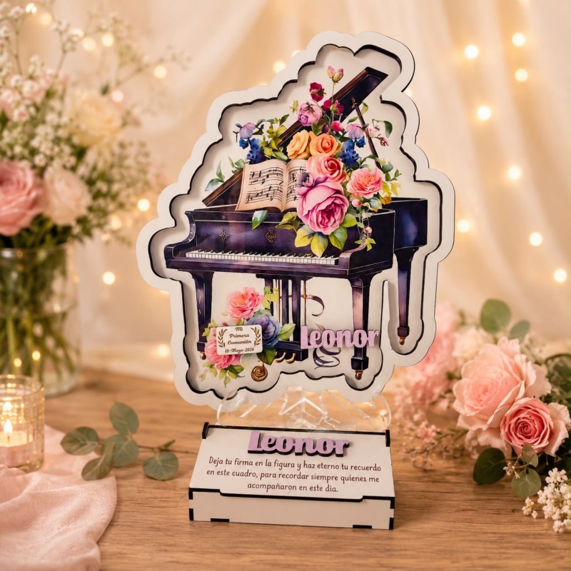 CUADRO DE FIRMAS PIANO