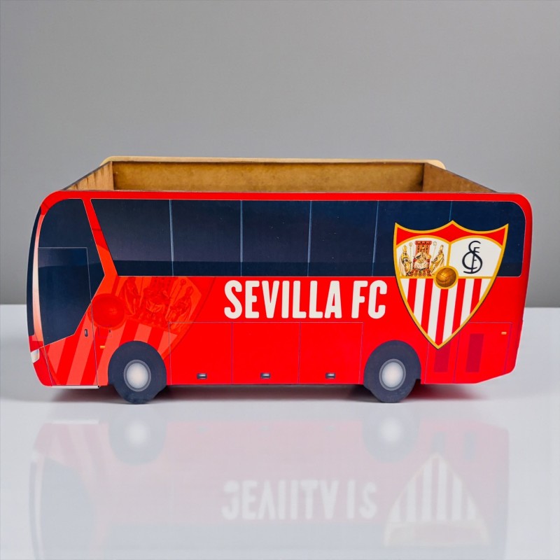 CAJA AUTOBÚS FÚTBOL