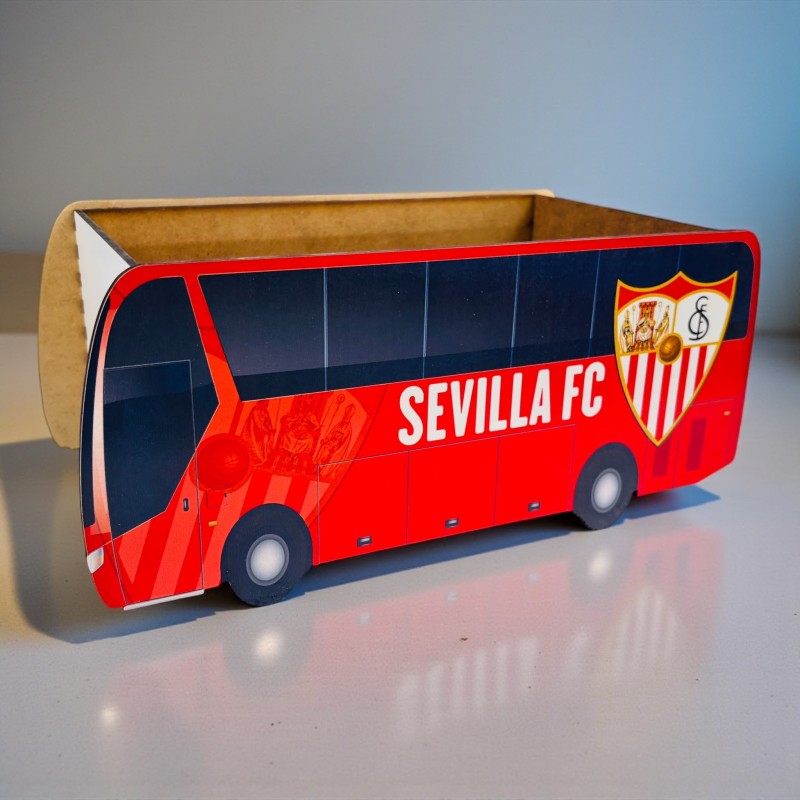 CAJA AUTOBÚS FÚTBOL