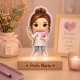 LÁMPARA FUNKO CON BASE DE MADERA PROFES