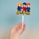 TOPPERS PERSONAJES