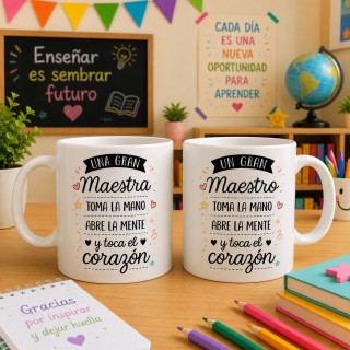 TAZA GRANDES MAESTROS
