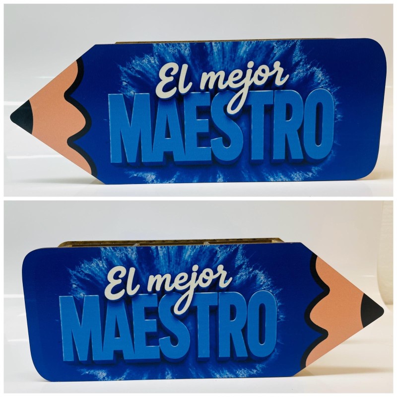 LAPICERO AZUL EL MEJOR MAESTRO O PROFE