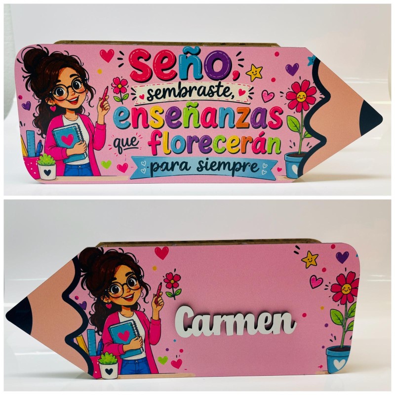 LAPICERO SEMBRASTE ENSEÑANZAS