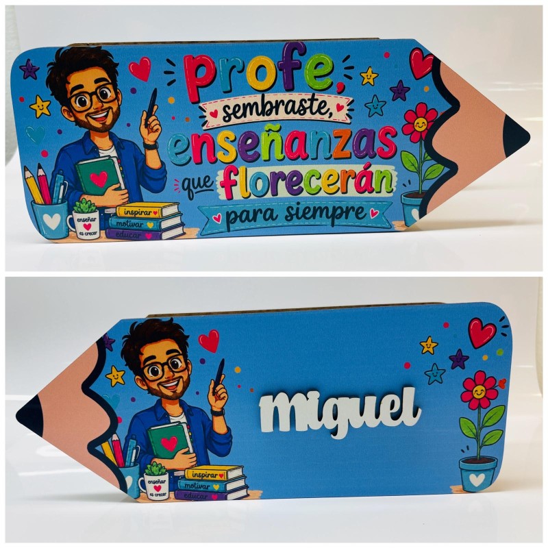 LAPICERO SEMBRASTE ENSEÑANZAS
