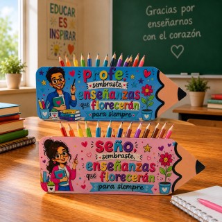 LAPICERO SEMBRASTE ENSEÑANZAS