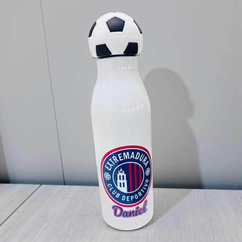 BOTELLA EQUIPOS CON TAPON DE BALÓN