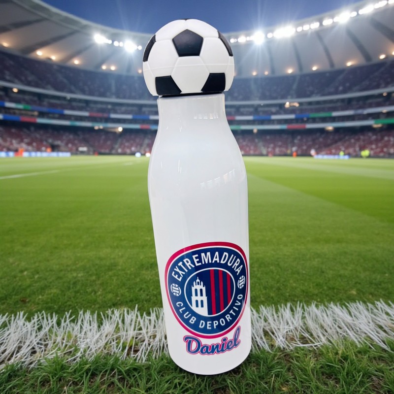 BOTELLA EQUIPOS CON TAPON DE BALÓN