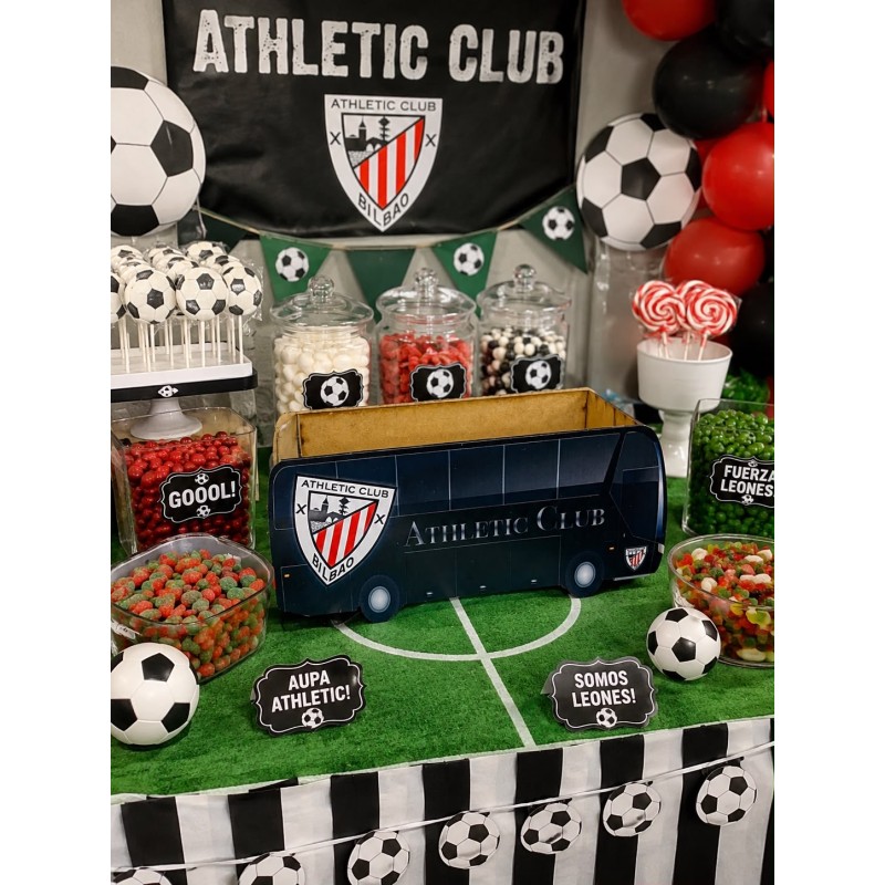 CAJA AUTOBÚS FÚTBOL