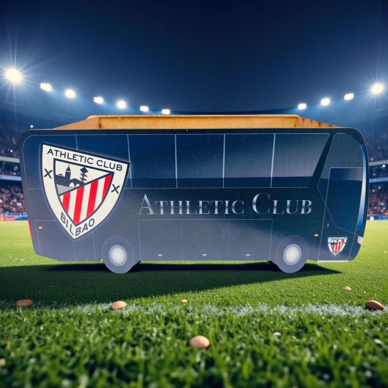 CAJA AUTOBÚS FÚTBOL