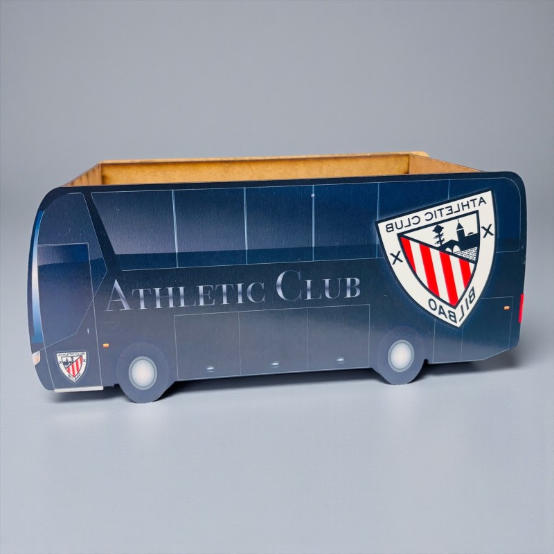CAJA AUTOBÚS FÚTBOL