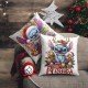 COJÍN NAVIDEÑO STITCH