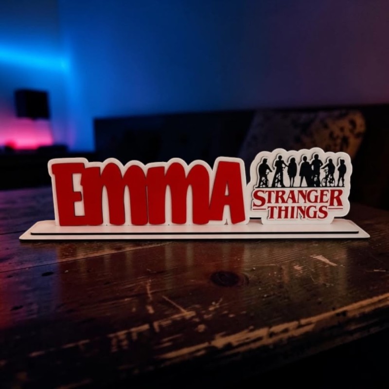 NOMBRE CON BASE STRANGER THINGS