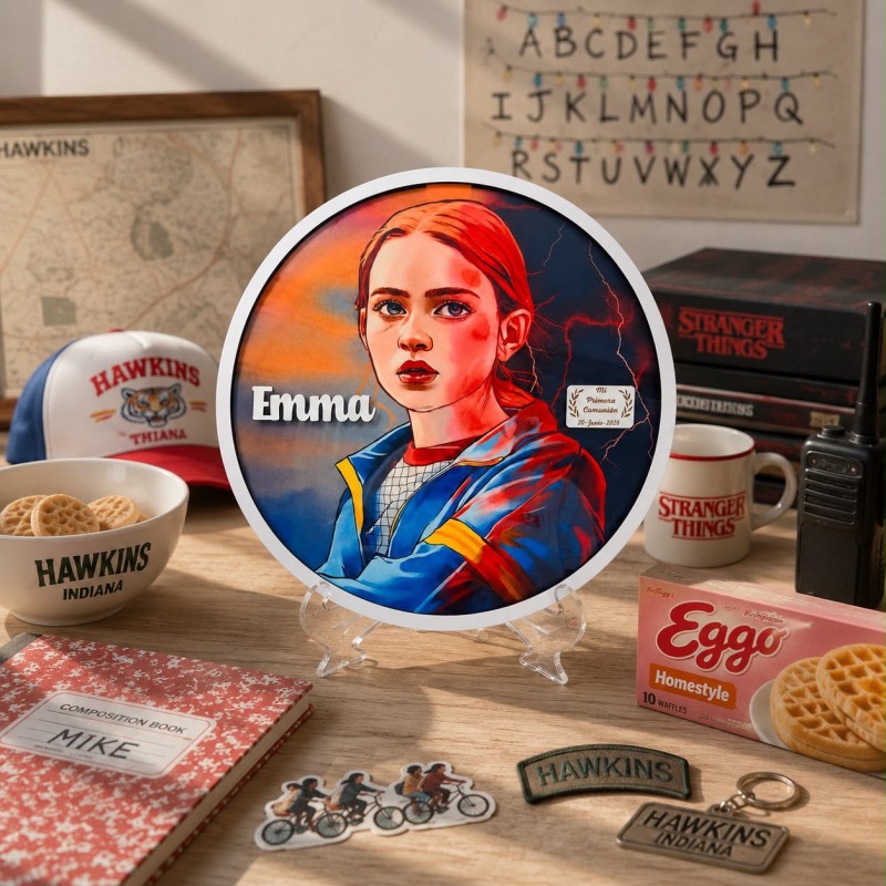 CUADRO DE FIRMAS ONCE STRANGER THINGS