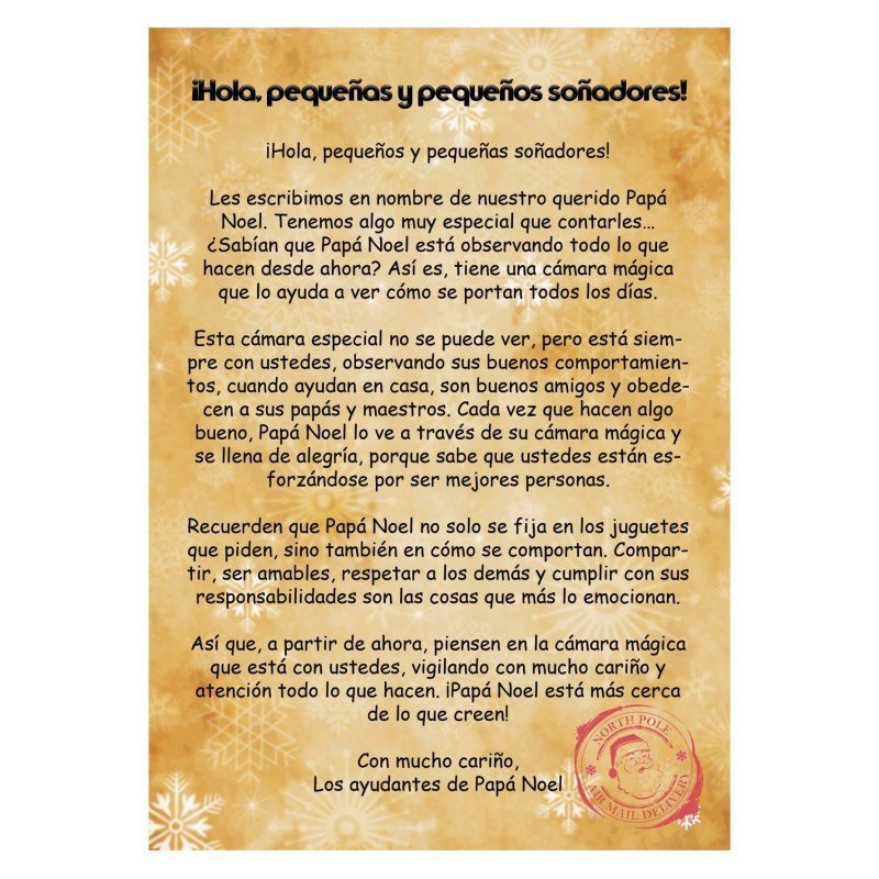 CÁMARA MÁGICA DE PAPÁ NOEL