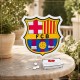 CUADRO DE FIRMAS ESCUDO F.C BARCELONA