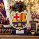 CUADRO DE FIRMAS ESCUDO F.C BARCELONA