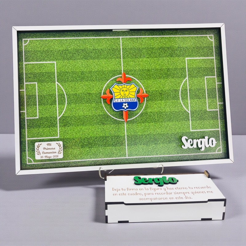 CUADRO DE FIRMAS CAMPO FÚTBOL
