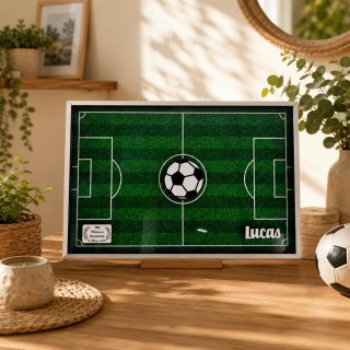 CUADRO DE FIRMAS CAMPO DE FUTBOL CON BALÓN