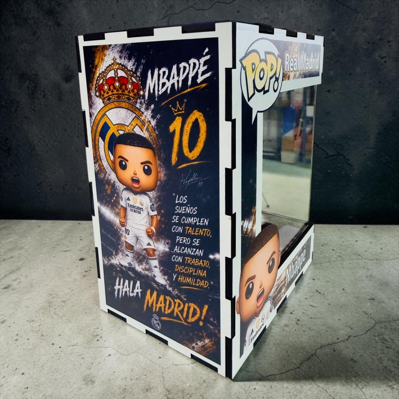 FUNKO DE MADERA EDICIÓN MBAPPÉ REAL MADRID
