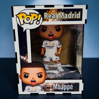 FUNKO DE MADERA EDICIÓN MBAPPÉ REAL MADRID