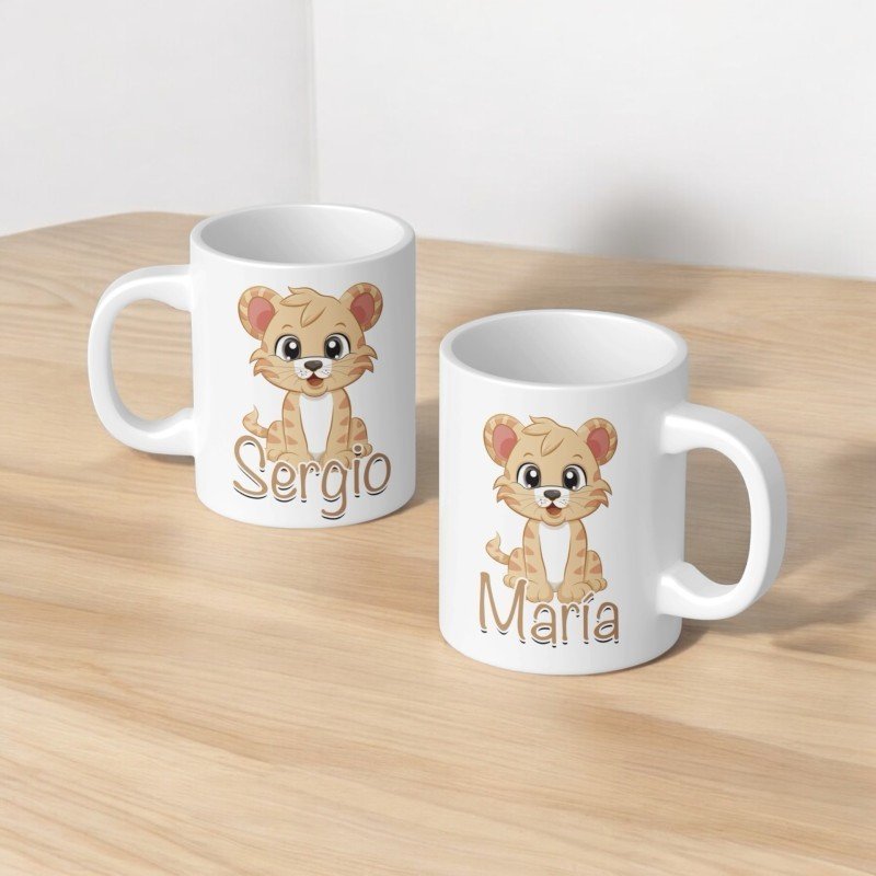 TAZA LEÓN