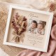 CUADRO CON RAMILLETE Y FOTO PERSONALIZADO