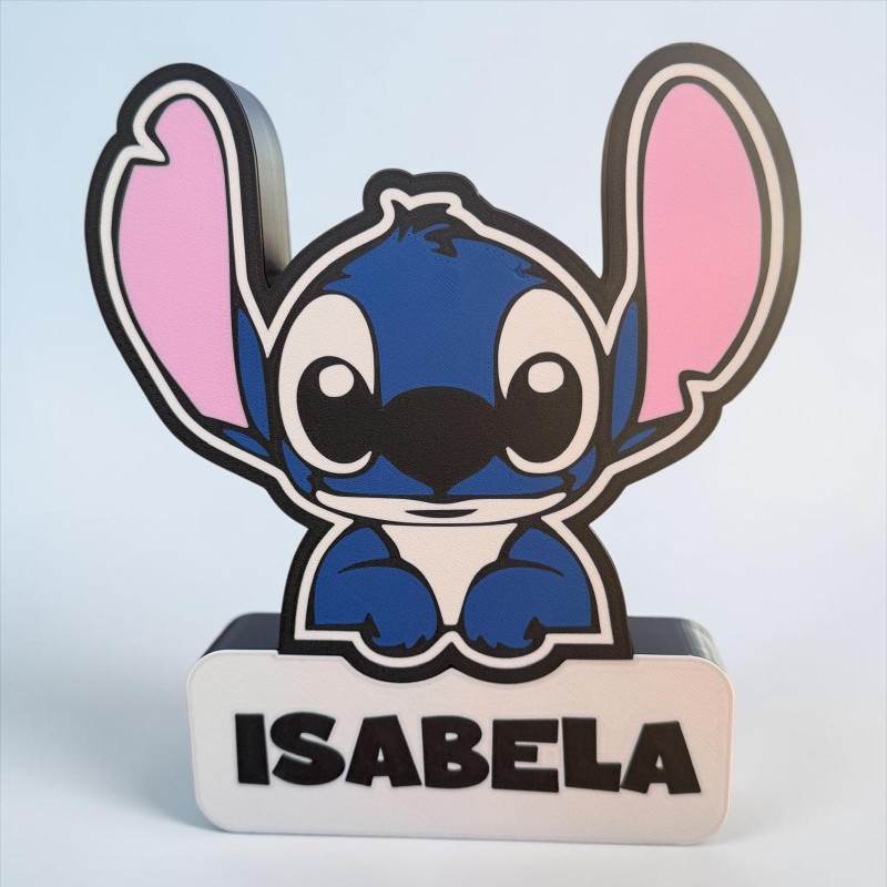 LÁMPARA 3D STITCH
