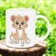 TAZA LEÓN
