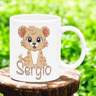 TAZA LEÓN