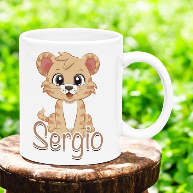 TAZA LEÓN