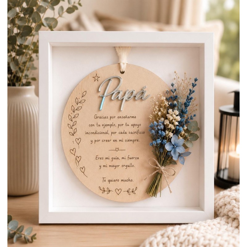 CUADRO JARDÍN DE RECUERDOS PERSONALIZADO