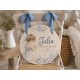 PLACA SILLA COMUNIÓN BLUE