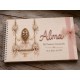 ÁLBUM DE FIRMAS COMUNIÓN COLUMPIO ROSA
