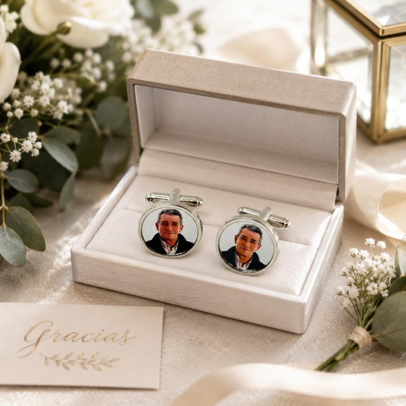 GEMELOS PERSONALIZADOS CON FOTOGRAFÍA