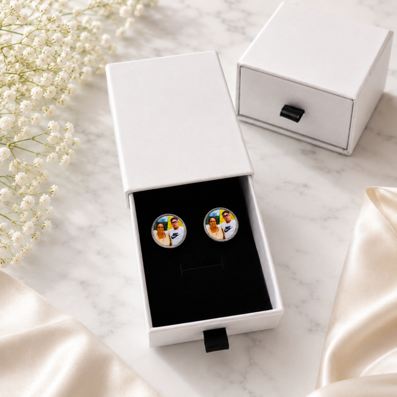 GEMELOS PERSONALIZADOS CON FOTOGRAFÍA