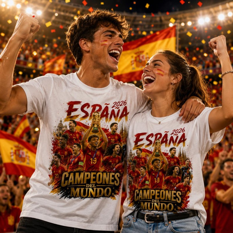 CAMISETA SELECCIÓN ESPAÑA 2026