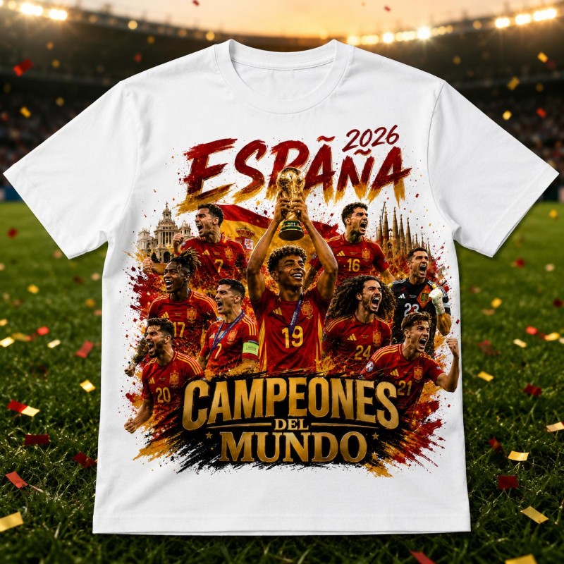 CAMISETA SELECCIÓN ESPAÑA 2026