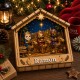 CAJA MADERA PESEBRE