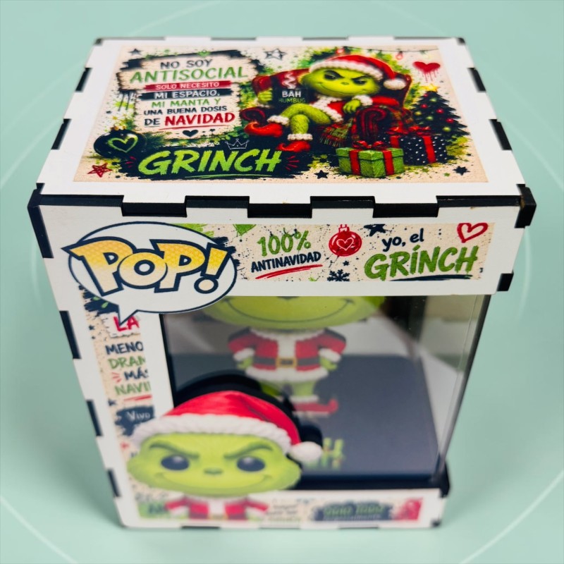 FUNKO DE MADERA EDICIÓN GRINCH