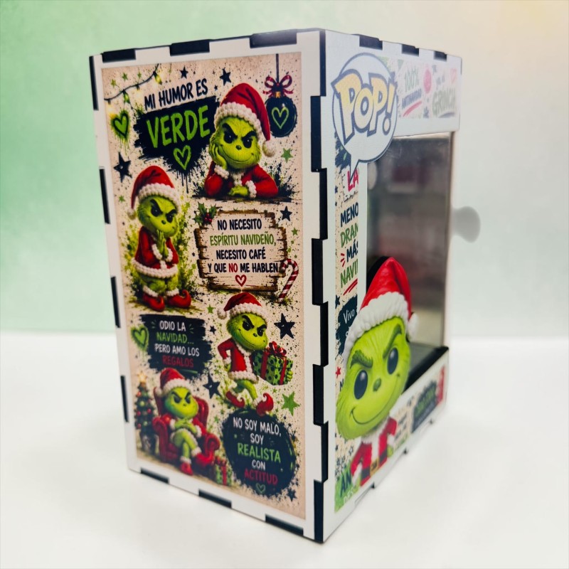 FUNKO DE MADERA EDICIÓN GRINCH