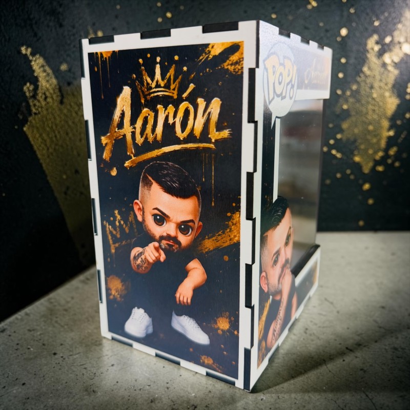 FUNKO DE MADERA PERSONALIZADO