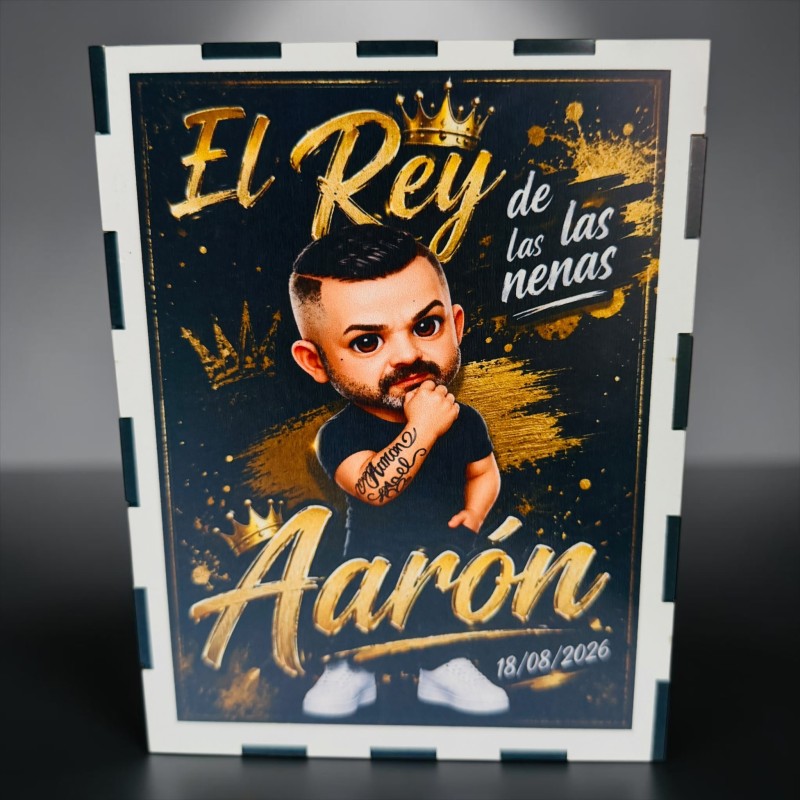 FUNKO DE MADERA PERSONALIZADO