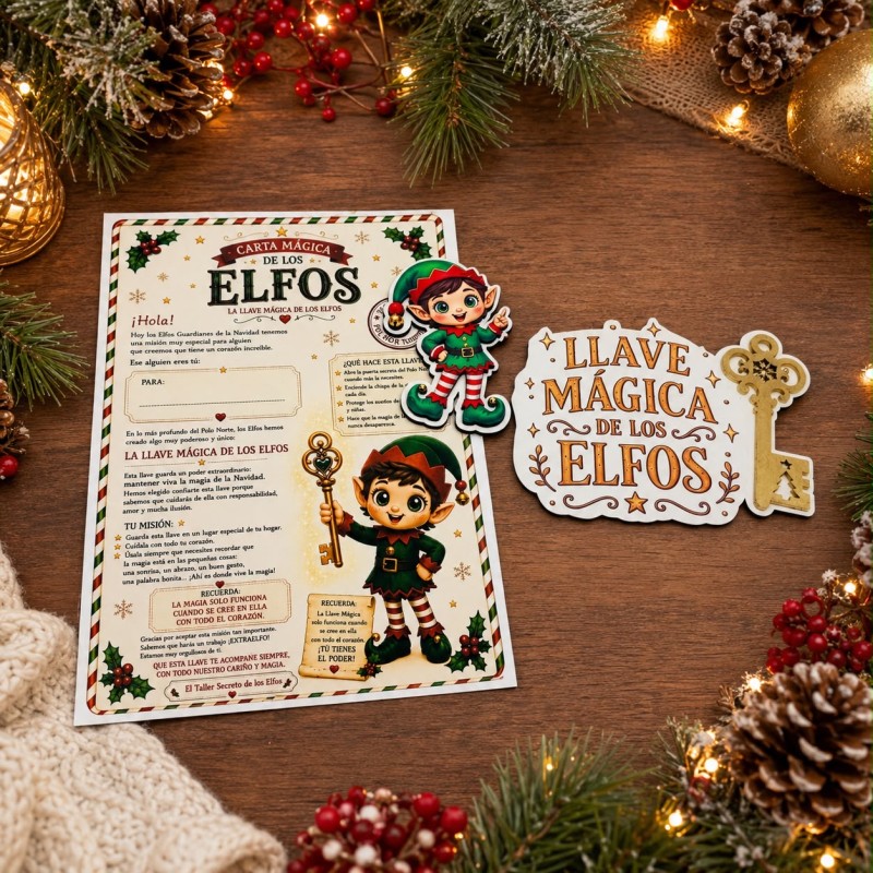 LLAVE MAGICA DE LOS ELFOS