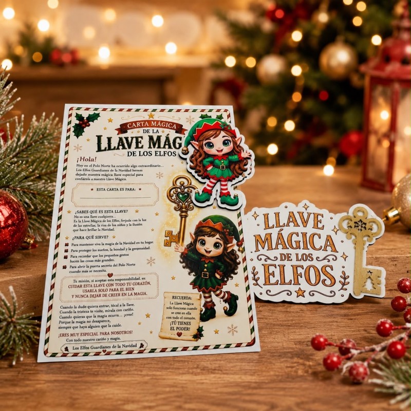 LLAVE MAGICA DE LOS ELFOS