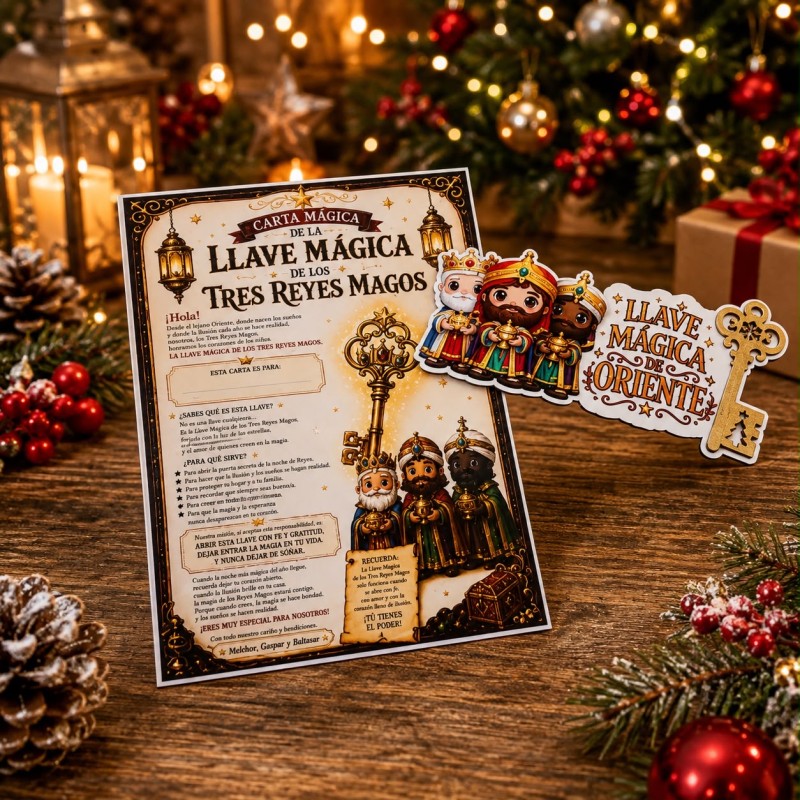 LLAVE MAGICA DE LOS REYES MAGOS