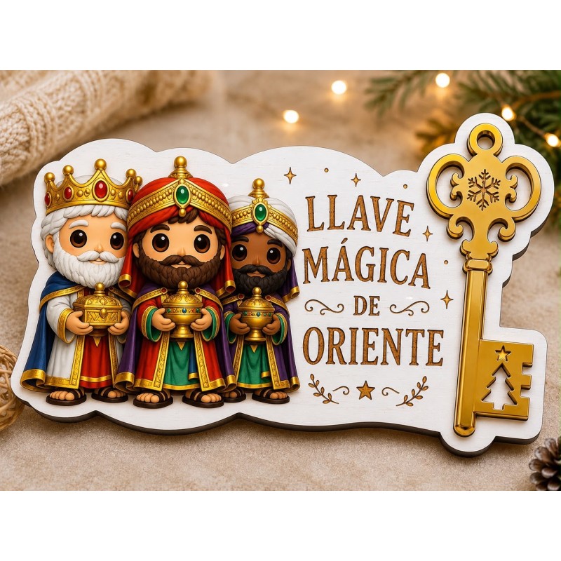 LLAVE MAGICA DE LOS REYES MAGOS