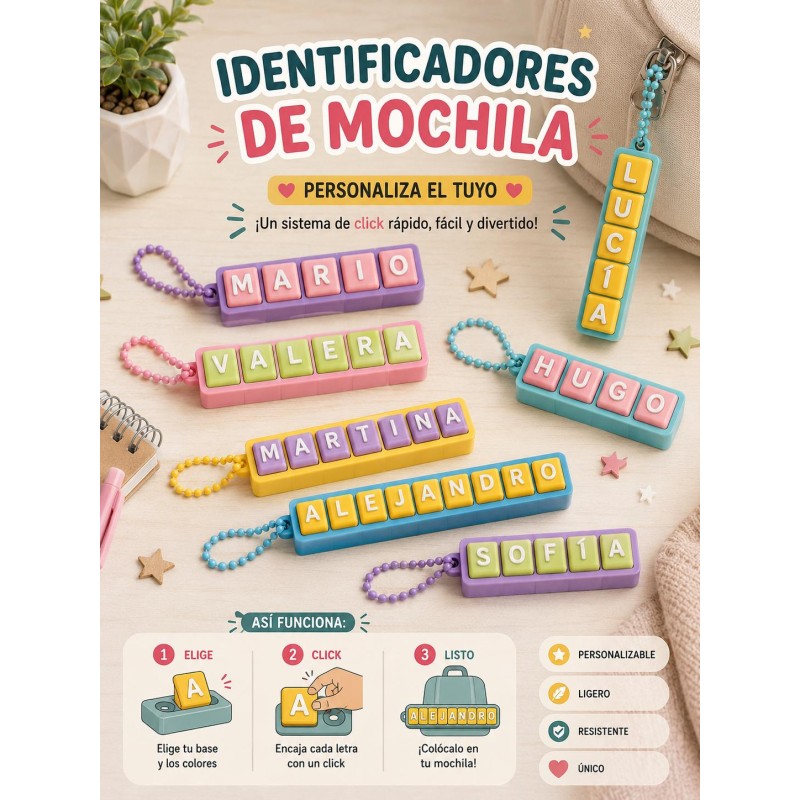 LLAVERO CLIKERS PERSONALIZADO