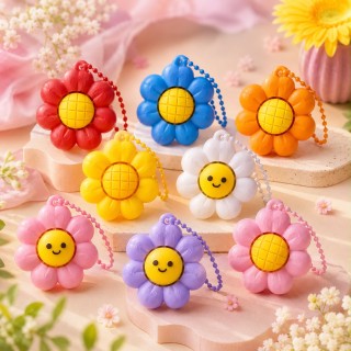 LLAVERO CLIKERS FLOR